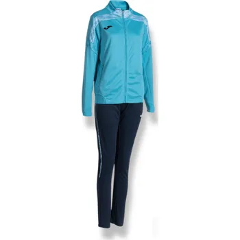 Dámská souprava JOMA CHAMPIONSHIP VIII, barva zářivě tyrkysová - tmavě modrá, velikost S