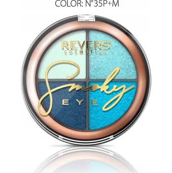 Přípravek na oči Profesionální a dlouhotrvající oční stíny pro kouřové líčení Smoky Eye 35 Revers