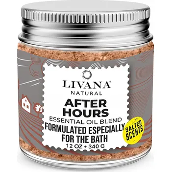 Koupelová sůl Voňavá sůl do koupele pro aromaterapii od Livana USA