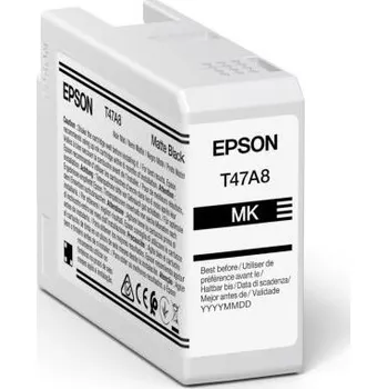 Počítačové příslušenství EPSON ink Singlepack Matte Black T47A8 UltraChrome Pro 10 ink 50ml C13T47A80N