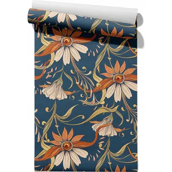 Tapeta Vliesová tapeta Orientální květy, role 50 cm x 6,1 m