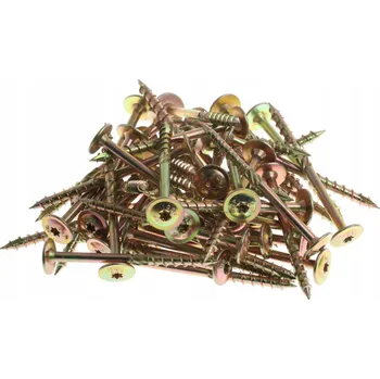 Vrut TESAŘSKÉ VRUTY TX S PODLOŽKOVOU HLAVOU 6 x 120 mm TALÍŘOVÉ DO DŘEVA VRUT