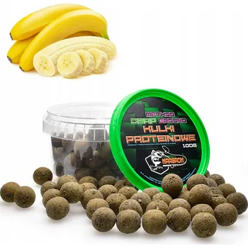 Boilies PROTEINOVÉ KULIČKY MARGROM 16mm 100g BANÁN