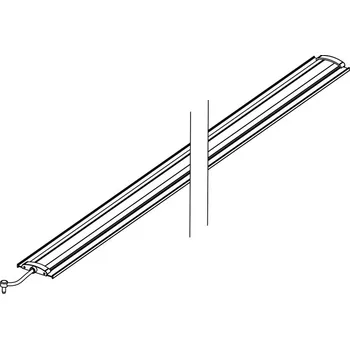 Lampička The Light Group SLC LED modul dopadajícího světla Click pro délku 56 cm, černý, CCT černá, opálová LED 5 W celkem