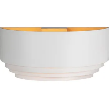 Lampička HighLight Nástěnné svítidlo Elena, bílé, šířka 30 cm, hliník, E14 bílá 1 x 60 W - Doprava zdarma