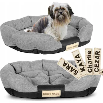 Pelíšek pro psa Pelíšek pro psa AIO Factory voděodolné oválné vícebarevné M 75x50 cm