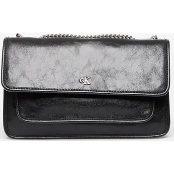Kabelka Kabelka Calvin Klein Jeans Chain Flap Bag Black Universal
