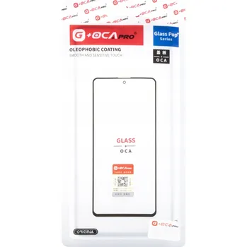 LCD Displej, SKLO s OCA lepidlem (G+OCA PRO) pro SAMSUNG GALAXY A10