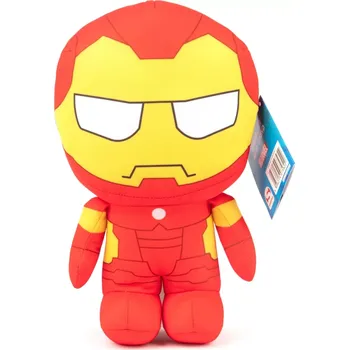 plyšák Alltoys Iron Man látkový se zvukem 28 cm