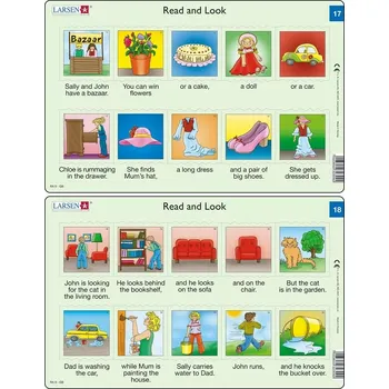 Larsen Angličtina krátký text RA9 10 dílků