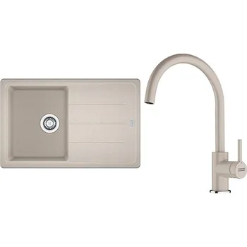 Granitový dřez Franke Kuchyňský dřez set G279SA BFG 611-78 sahara + baterie FC 6018.082 sahara