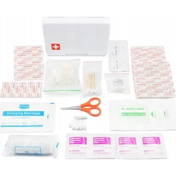 Lékárnička Lékárnička 64 dílů v plastovém boxu - Sada