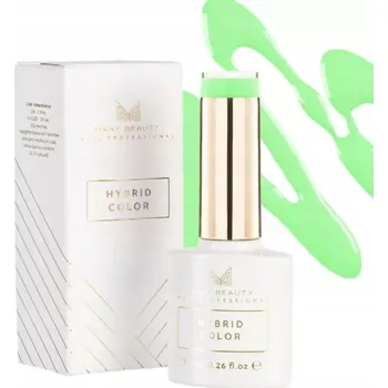 Lak na nehty Hybrid Color | 206 Krémová Mátová | hybridní lak na nehty | 7,5 ml UV
