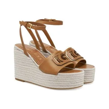 Dámská obuv Espadrilky Guess FLJTAN LEA04 Hnědá 38