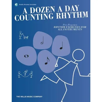Edna-Mae Burnam: A Dozen a Day Counting Rhythm (noty pro všechny nástroje)(+audio)