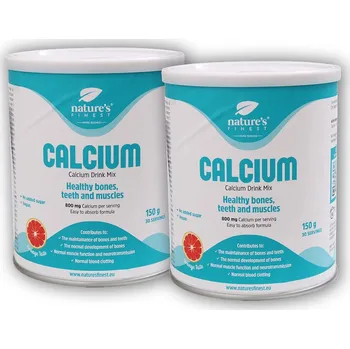 Doplněk stravy Nature´s Finest 2x Calcium vápník 150g