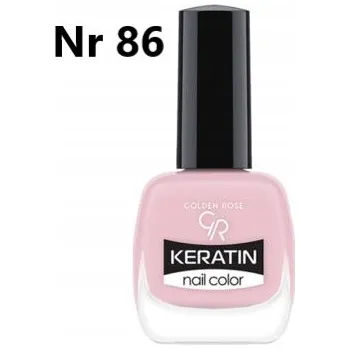 Lak na nehty Lak na nehty s keratinem Golden Rose Keratin 86