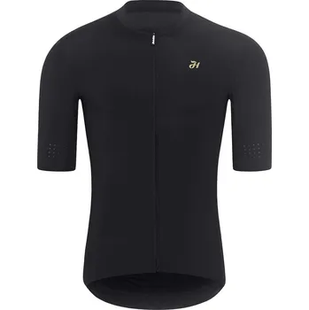 cyklistický dres HOLOKOLO Cyklistický dres s krátkým rukávem - EYELET - černá L