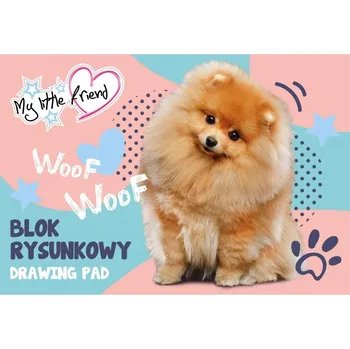 KRESLÍCÍ BLOK MY LITTLE FRIEND PEJSEK