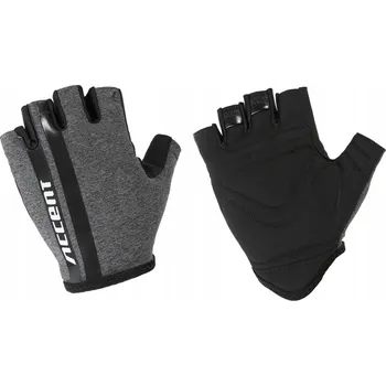 Cyklistické rukavice Cyklistické rukavice Accent S šedé