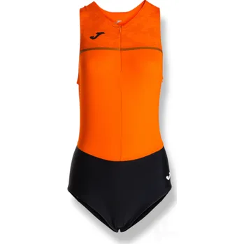 Běžecké oblečení Dámská kombinéza JOMA RECORD PRO, barva oranžová - černá, velikost M