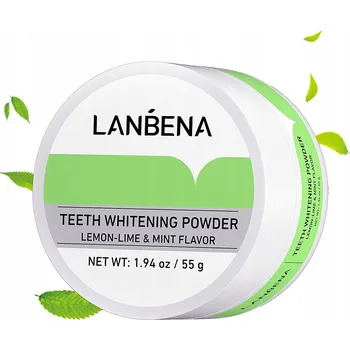 Přípravek na bělení zubů Bělící prášek na zuby Lanbena