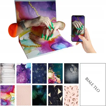 Fotopozadí Stojan na fotografické pozadí + 11 pozadí Glamour