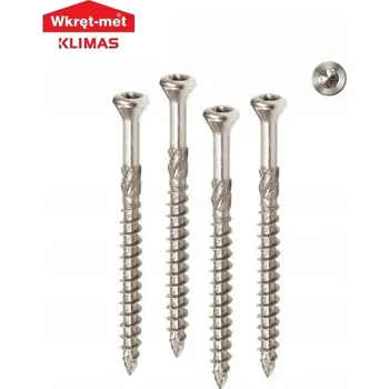 Vrták Šrouby do dřeva Wkręt-Met 4 x 50 mm 10 ks