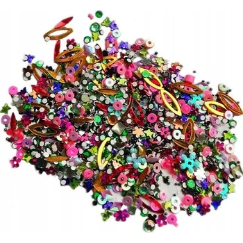 Ozdoby na nehty Křišťál zdobení Mix vzorů