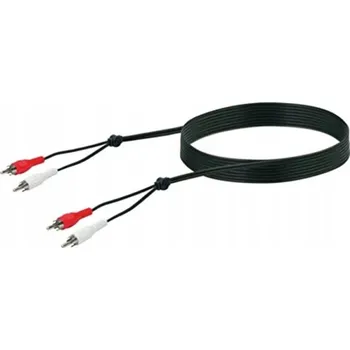 Audio kabel Audio kabel Schwaiger CIK5125 2xRCA na 2xRCA, délka 10 m