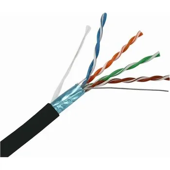 Datový kabel Kabel FTP 4x2x24AWG ALANTEC kat.5E venkovní