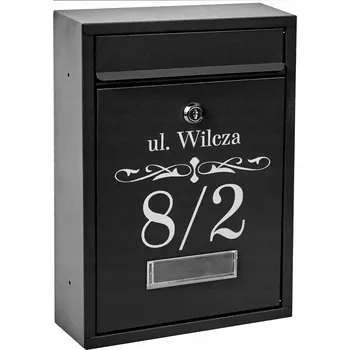 Železářství Poštovní schránka euroschránka, vhoz M-TEC černá