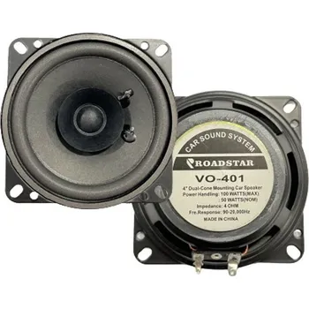 Reproduktor do auta Repro 100x50mm 8ohm Roadstar VO-401, 20WRMS