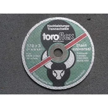 Řezný kotouč TOROFLEX KORUNDOVÝ kotouč na řezání betonu 180/3mm