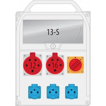 Rozvaděč Rozvaděč Pawbol 400 V IP44 32 A