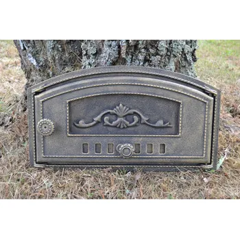 Pec na pizzu Litinová dvířka do pece na pizzu, chleba, udírny