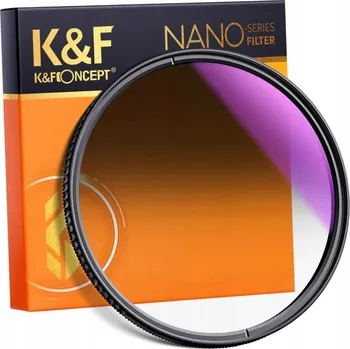 K&F ŠEDÝ PŘECHODOVÝ FILTR NanoX GND8 Soft 49mm