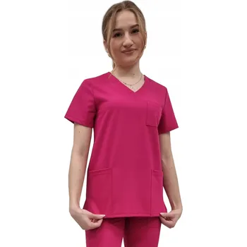 Pánská mikina Mikina medicínská amarant casual premium, velikost 3XL