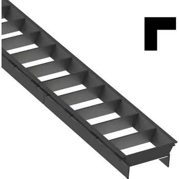 Lampička The Light Group SLC žaluzie proti oslnění Click L spoj, černý, plastový černá