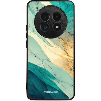 Pouzdro na mobilní telefon Lesklý kryt Mobiwear Glossy - Realme 13 Pro 5G - G024G - Zlatavý a zelenkavý mramor (Prémiové lesklé pouzdro, obal, kryt Mobiwear Glossy na mobil Realme 13 Pro 5G - G024G - Zlatavý a zelenkavý mramor, materiál Plast + TPU silikon - krytí po všech stranách