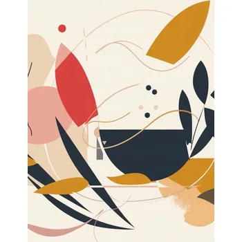 Plakát Plakát Rozbouřená Flora bez rámu 61 x 90,5 cm