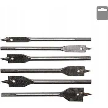 Vrták Ploché vrtáky do dřeva sada 6 kusů MAAN