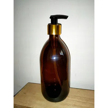 Obraz Ruční dávkovač mýdla stojící Aromatica Mama 500 ml béžový