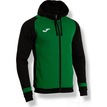 Pánská mikina Mikina JOMA LIDER, barva zelená - černá, velikost M