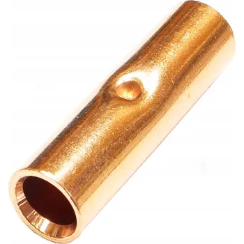 Kabelové oko 1x měděná spojka nátrubek pro kabelové oko, necinovaná, CU 35mm