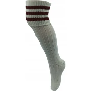 Štulpny Fotbalové štulpny bílé vel. 31-34