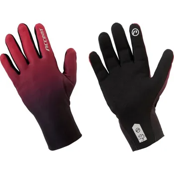 Cyklistické rukavice Cyklistické rukavice Accent L červené