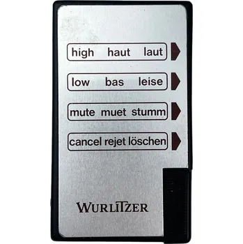 Dálkový ovladač OPRAVA dálkového ovladače WURLITZER 1015