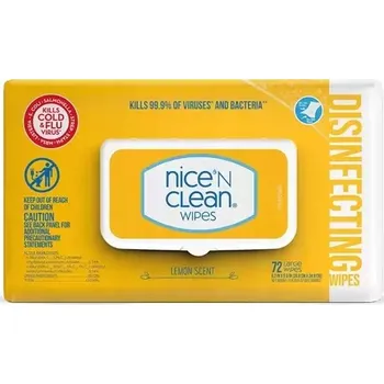 Hygienický ubrousek Vlhčené vlhčené ubrousky Nice vlhčené čisticí ubrousky 80 l