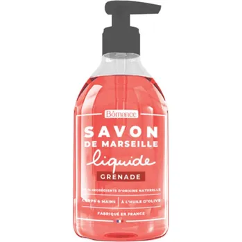 Mýdlo Marseillské tekuté mýdlo Bómance GRENADE GRANÁT 98% přírodní 300 ml